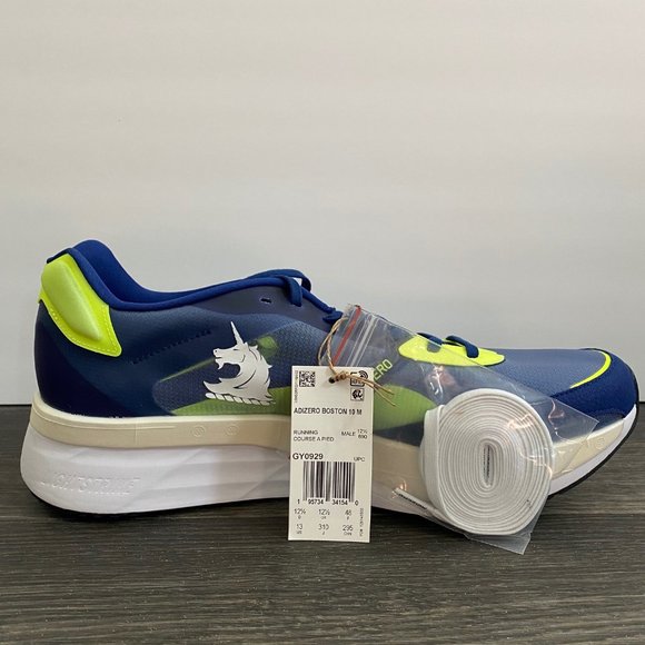 Adidas Adizero Boston 10 Marathon Running Shoes Victory Blue GY0929 Mens Size 13 main image 6
